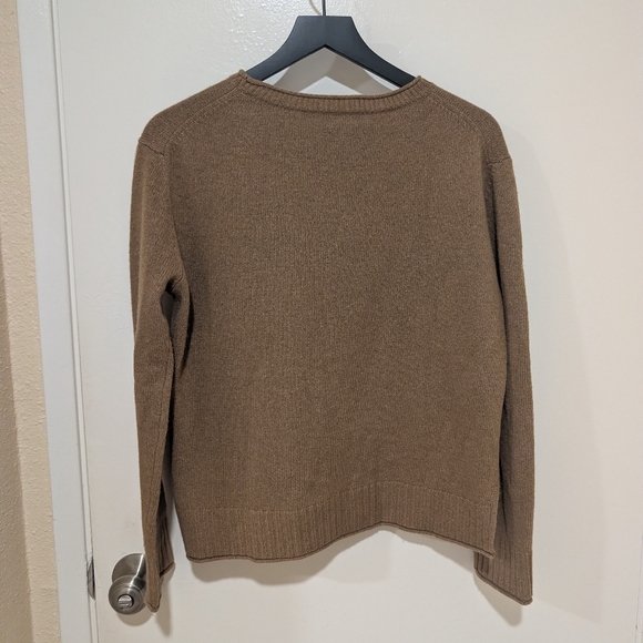 Jenni Kayne Brown Lightweight Knit Everyday Sweater - Picture 10 of 15